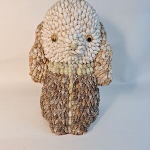 Puppy Sea Shell Figurine